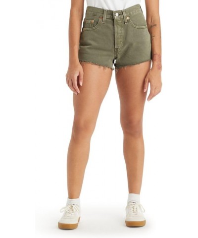 Women's 501 Original Shorts (Also Available in Plus) Standard (New) Dusty Lichen Short $34.46 Shorts