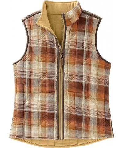 Women's Cedar Cabin Reversible Vest Pumpkin Spice $14.00 Vests