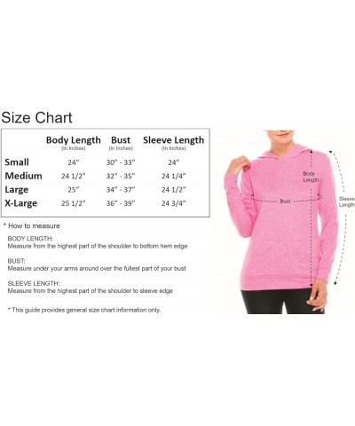 Women’s Pullover Hoodie Sweatshirt – Casual Lightweight Thin Long Sleeve Soft Hooded Top Sweater Active Sports Yoga Red-asj-4...