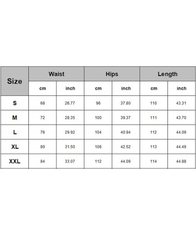 Women's Cargo Jogger Pants Elastic High Waist Baggy Army Fatigue Cargo Pants Straight Wide Leg Work Trousers Cblack $18.35 Pants