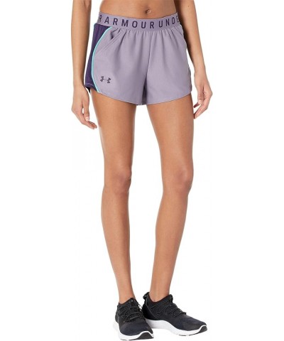 Women's Play Up 3.0 Novelty Shorts Club Purple (530)/Electro Pink $15.15 Shorts