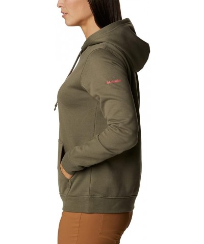 Women's Trek Graphic Hoodie Stone Green/Stacked Gem $19.49 Hoodies & Sweatshirts