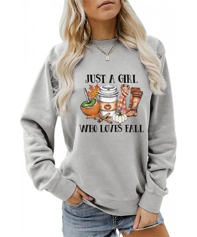 Women's Fashion Sunflower Hoodies Pullover Crew Neck Sweatshirt Casual Long Sleeve Tops Blouse C Gray $9.70 Hoodies & Sweatsh...