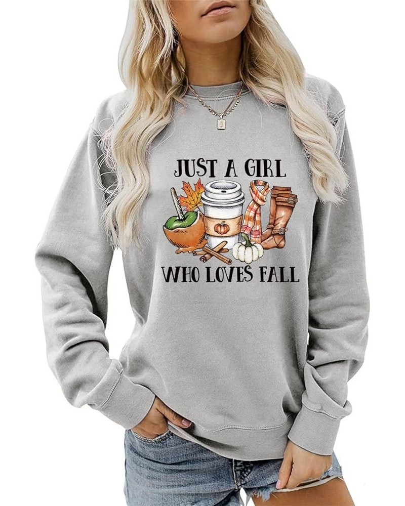 Women's Fashion Sunflower Hoodies Pullover Crew Neck Sweatshirt Casual Long Sleeve Tops Blouse C Gray $9.70 Hoodies & Sweatsh...