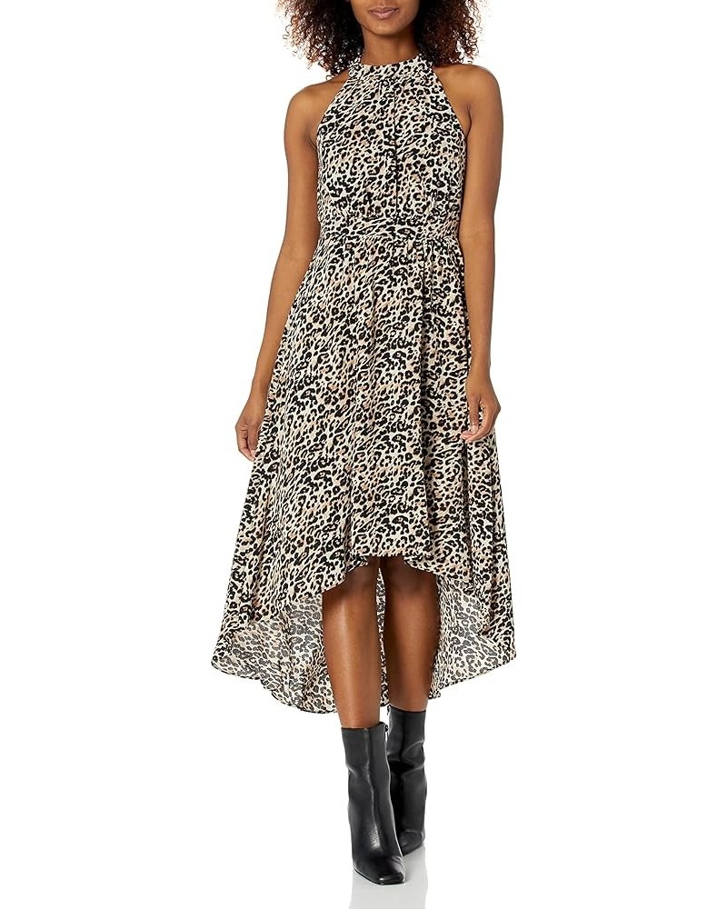 Women's Warm Weather Printed Hi Low Dress Cheetah $24.33 Dresses