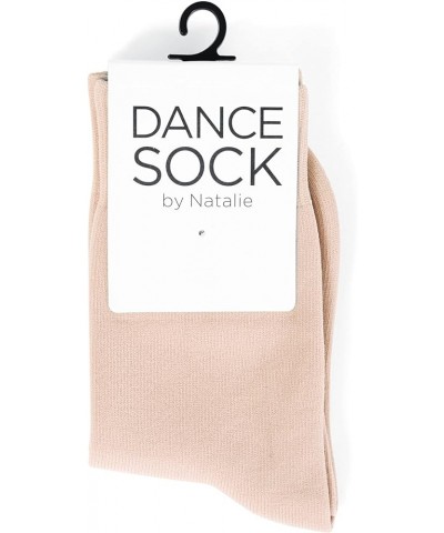 Womens Skin Tone Ankle Dance Socks Light $8.51 Activewear