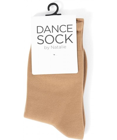 Womens Skin Tone Ankle Dance Socks Light $8.51 Activewear