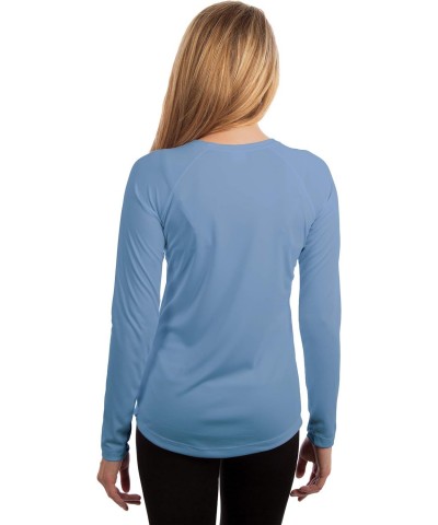 Women’s UPF 50+ UV Sun Protection Long Sleeve Performance Regular Fit T-Shirt for Sports and Outdoor, Medium, Columbia Blue $...