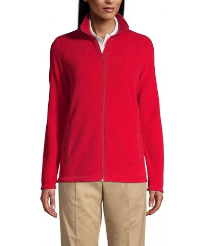 Unisex-Child School Uniform Midweight Fleece Jacket Red $24.00 Jackets