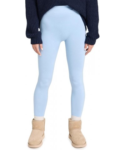 Women's Modal Logo Baselayer Leggings Filter Blue $25.03 Leggings