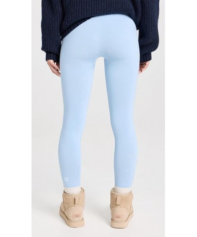 Women's Modal Logo Baselayer Leggings Filter Blue $25.03 Leggings