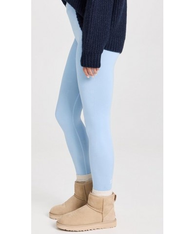 Women's Modal Logo Baselayer Leggings Filter Blue $25.03 Leggings