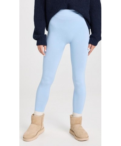 Women's Modal Logo Baselayer Leggings Filter Blue $25.03 Leggings