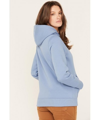 Women's Clarksburg Graphic Sleeve Pullover Sweatshirt (Regular and Plus Sizes) Skystone $31.67 Hoodies & Sweatshirts