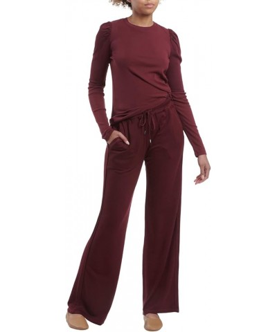 Women's Oslo Wide Leg Pant Mulberry $15.17 Pants