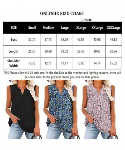 Womens Summer Short Sleeve Shirts V Neck Tops Casual Tunic Floral Ruffle Blouse 2-a-black $12.74 Tops