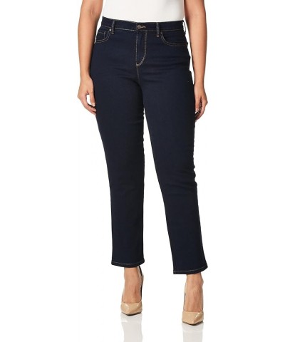 Women's Amanda Classic High Rise Tapered Jean Rinse Noir $10.90 Jeans