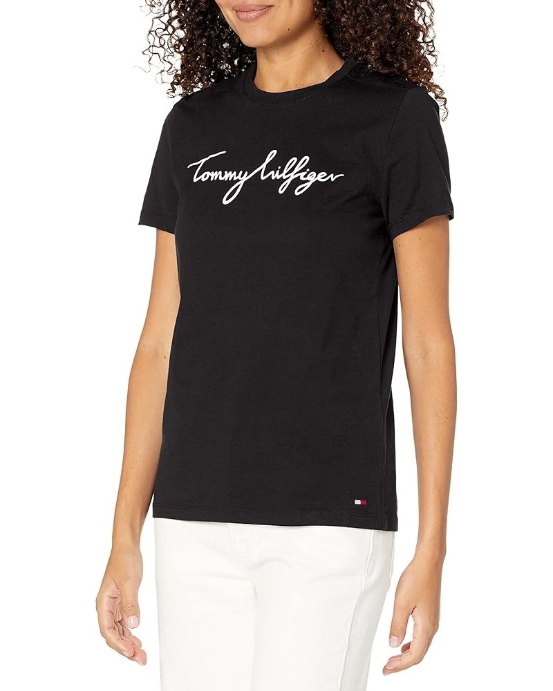 Women's Hilfiger T-Shirt Dark Sable $19.00 T-Shirts