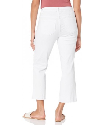 Women's Five Pocket 25 Inch Crop Jean White $13.50 Jeans