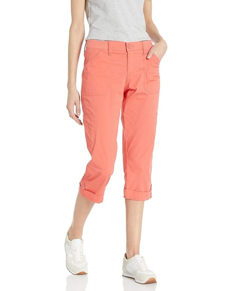 Women's Flex-to-go Cargo Capri Pant Salmon $22.99 Pants