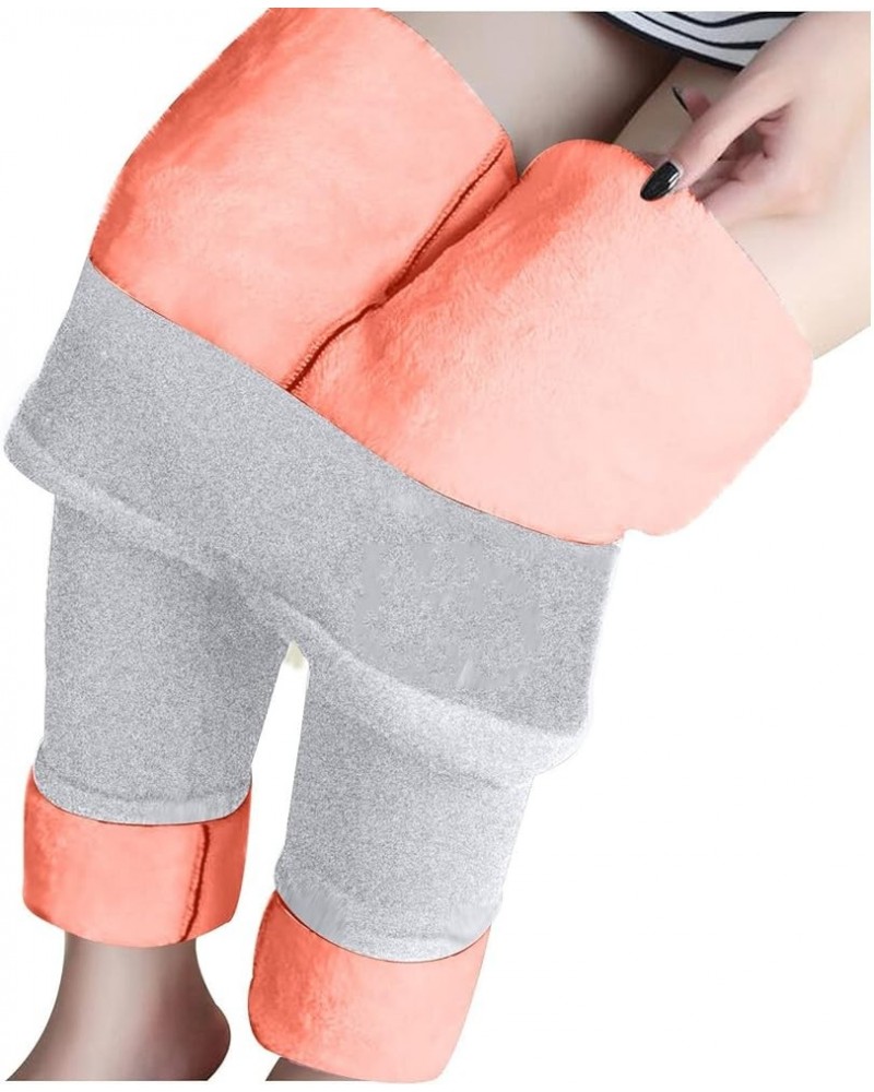 Fleece Lined Leggings for Women Winter Warm Leggings Yoga Tights High Waist Thermal Pants Workout Stretchy Pants 14gray $8.63...