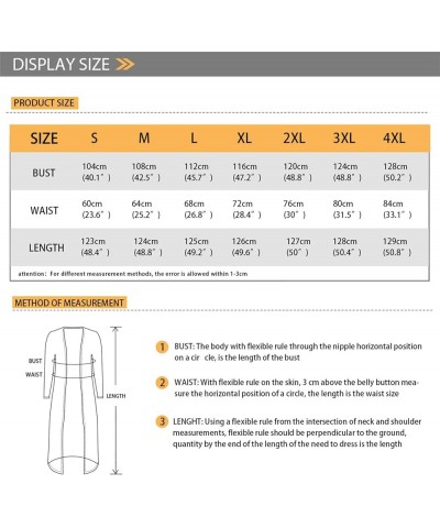 Womens Light-Weight Open Front Drape Maxi Cardigan Long Sleeve Fall Duster Cardigans Sweaters (S-4XL) Thanksgiving Maple Leav...