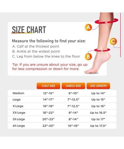 Zipper Compression Socks for Women - Open Toe 15-20 mmHg Compression Stockings for Men – Easy to Put on Premium Zippered toel...