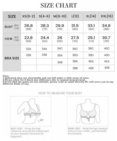 Padded Sports Bras for Women, Longline Cropped Tank Top Fitness Running Yoga Workout Crop Tops 8 Black $11.19 Lingerie